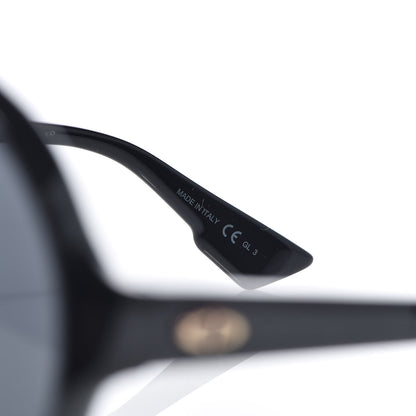 Christian Dior Acetate Bianca Sunglasses Black 7 of 8