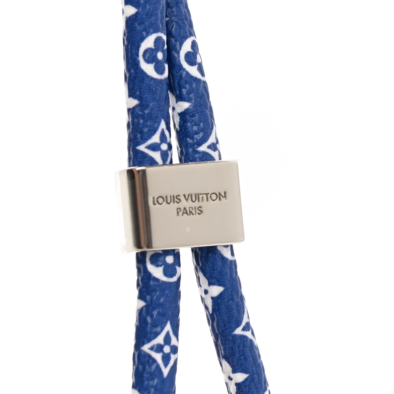 Louis Vuitton Monogram Silicone Louise Phone Holder Blue 5 of 7