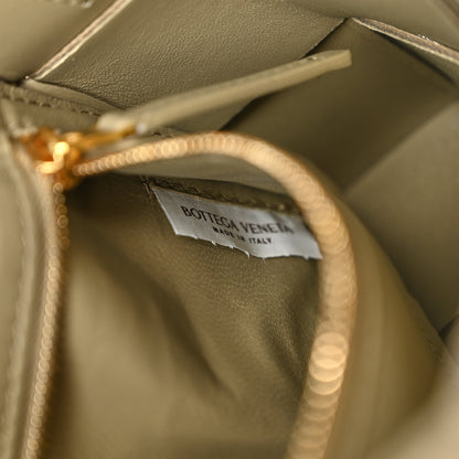 Bottega Veneta Calfskin Maxi Intreccio Cassette Bag Taupe 7 of 11