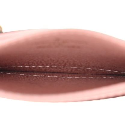Louis Vuitton Monogram LV Charms Card Holder Rose Ballerine 5 of 7