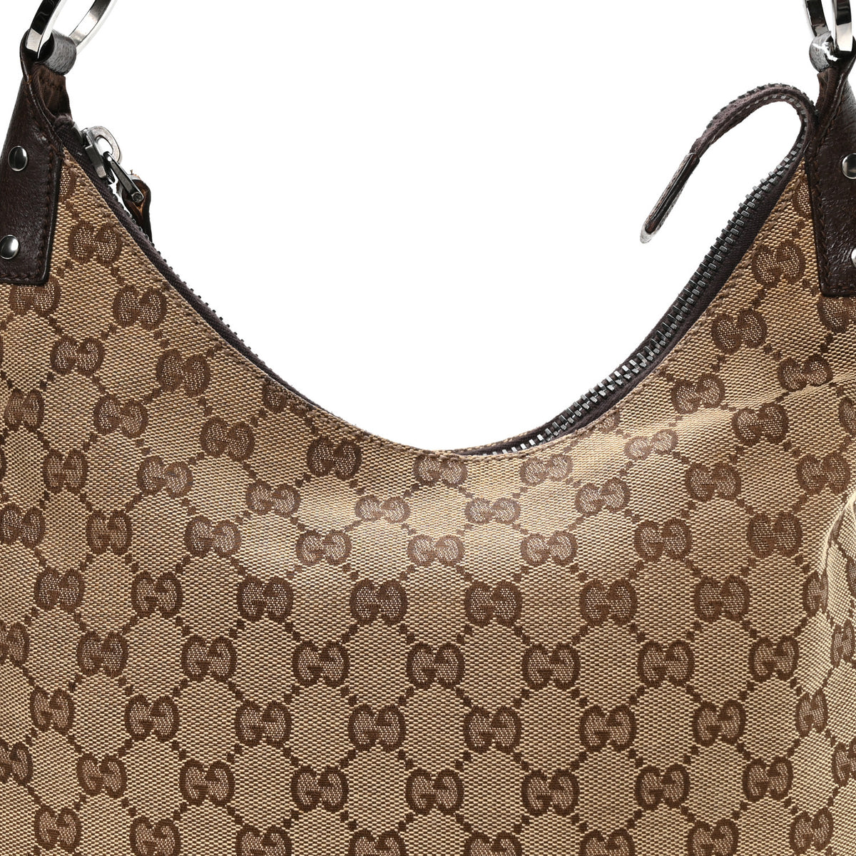 Monogram Shoulder Bag Dark Brown