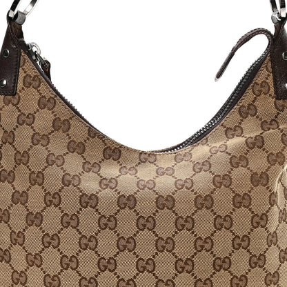 Gucci Monogram Shoulder Bag Dark Brown 8 of 10