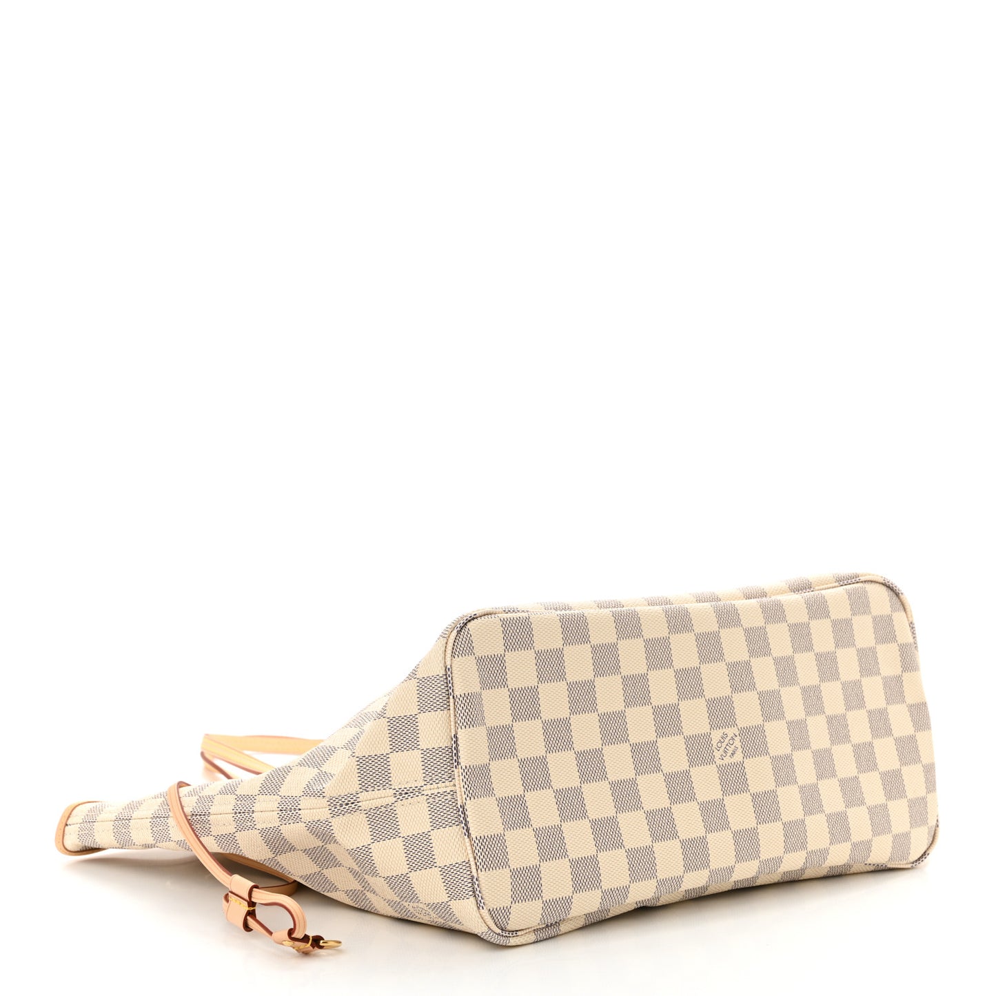 Damier Azur Neo Neverfull MM Rose Ballerine