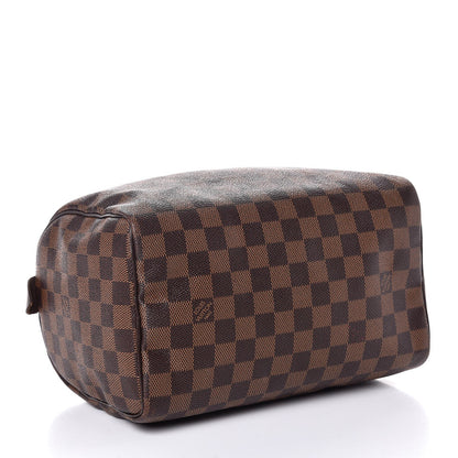 Louis Vuitton Damier Ebene Speedy 25 4 of 9