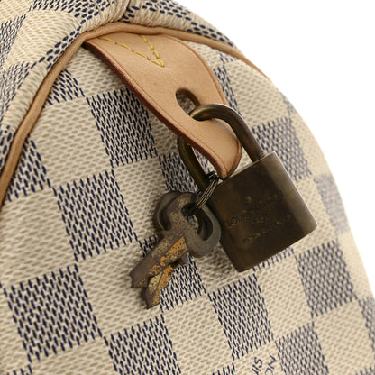 Louis Vuitton Damier Azur Speedy 25 12 of 14