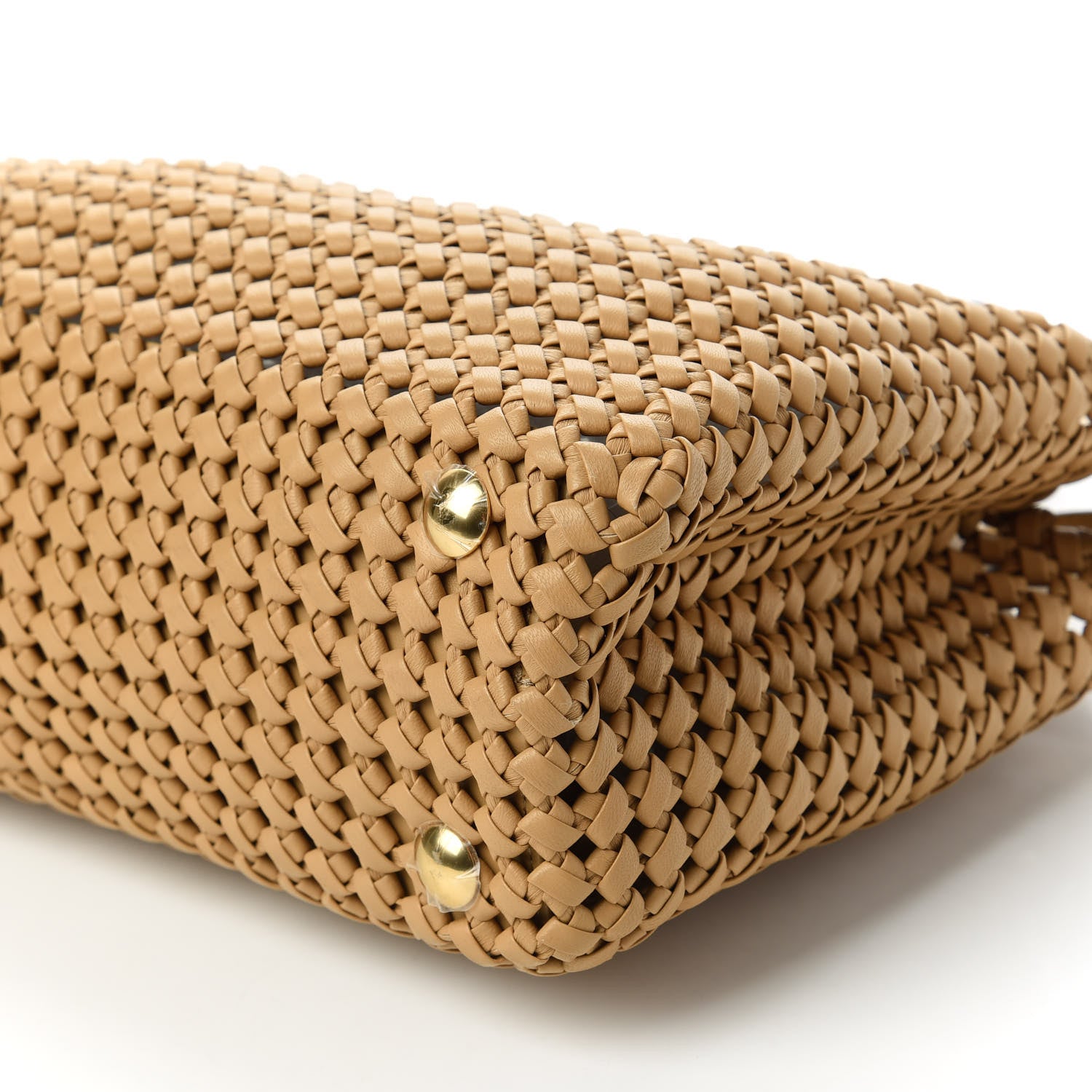 Fendi Nappa Matisse Intreccio Medium Peekaboo Iconic Satchel Durian 7 of 10