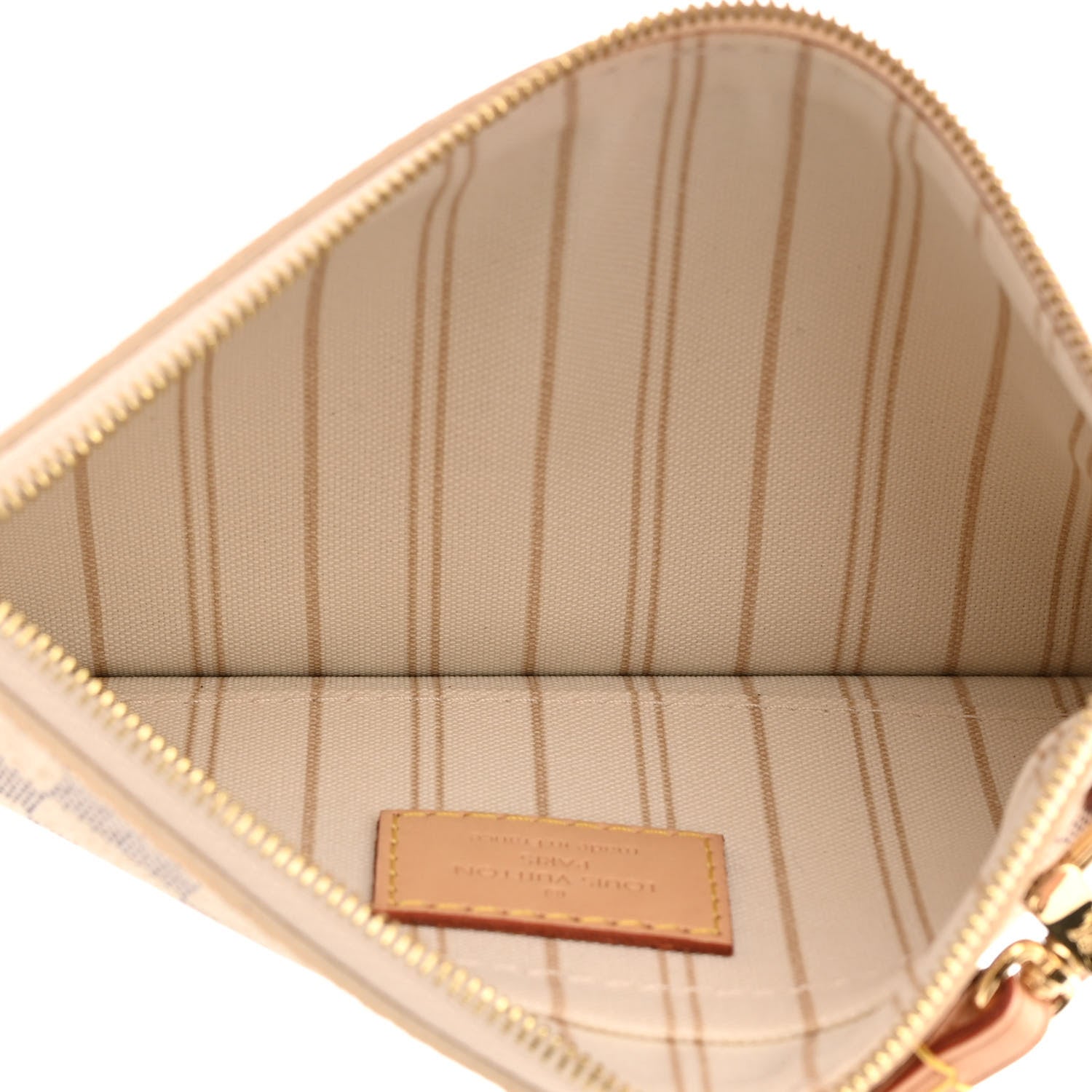 Louis Vuitton Damier Azur Neverfull PM Pochette 5 of 7