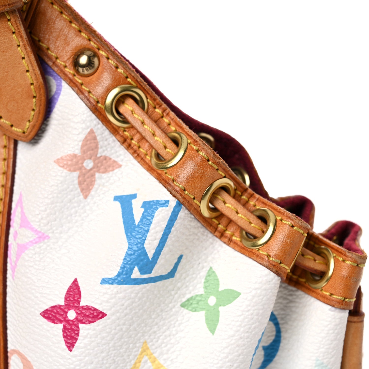 Louis Vuitton Monogram Multicolor Theda GM White 24 of 32