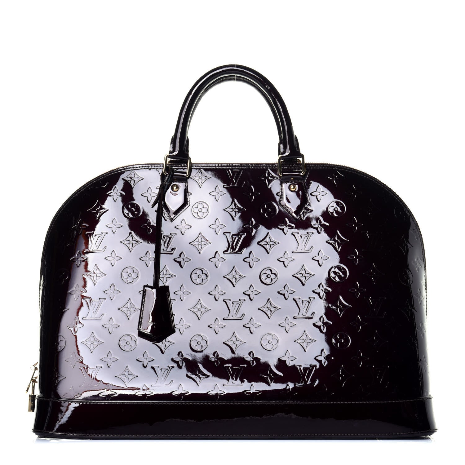 Louis Vuitton Vernis Alma GM XL Amarante 1 of 8