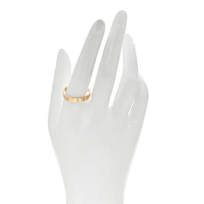 Cartier 18K Yellow Gold 3.5mm LOVE Wedding Band Ring 63 10.5 2 of 4