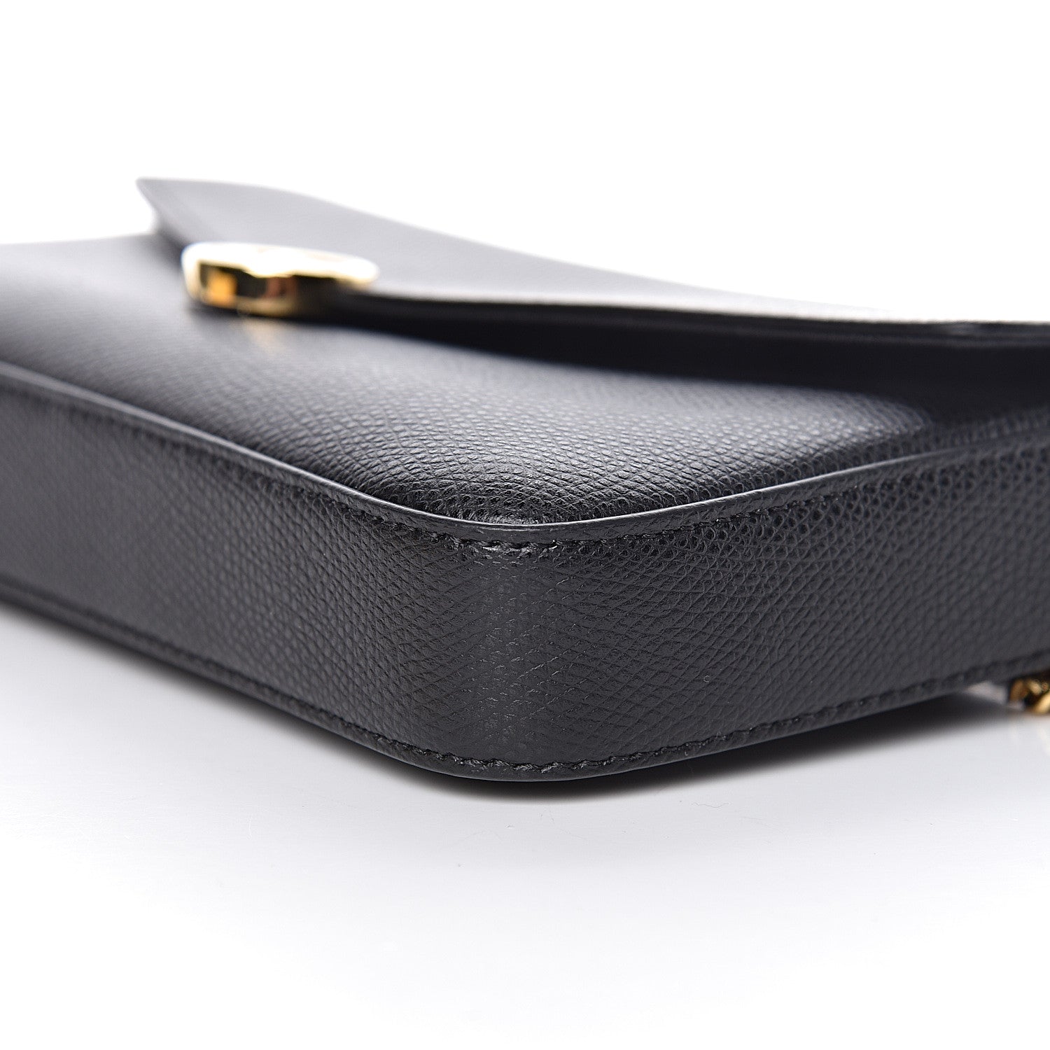 Fendi Vitello Cruise F is Fendi Envelope Wallet on Chain with Pouches Black 11 of 13