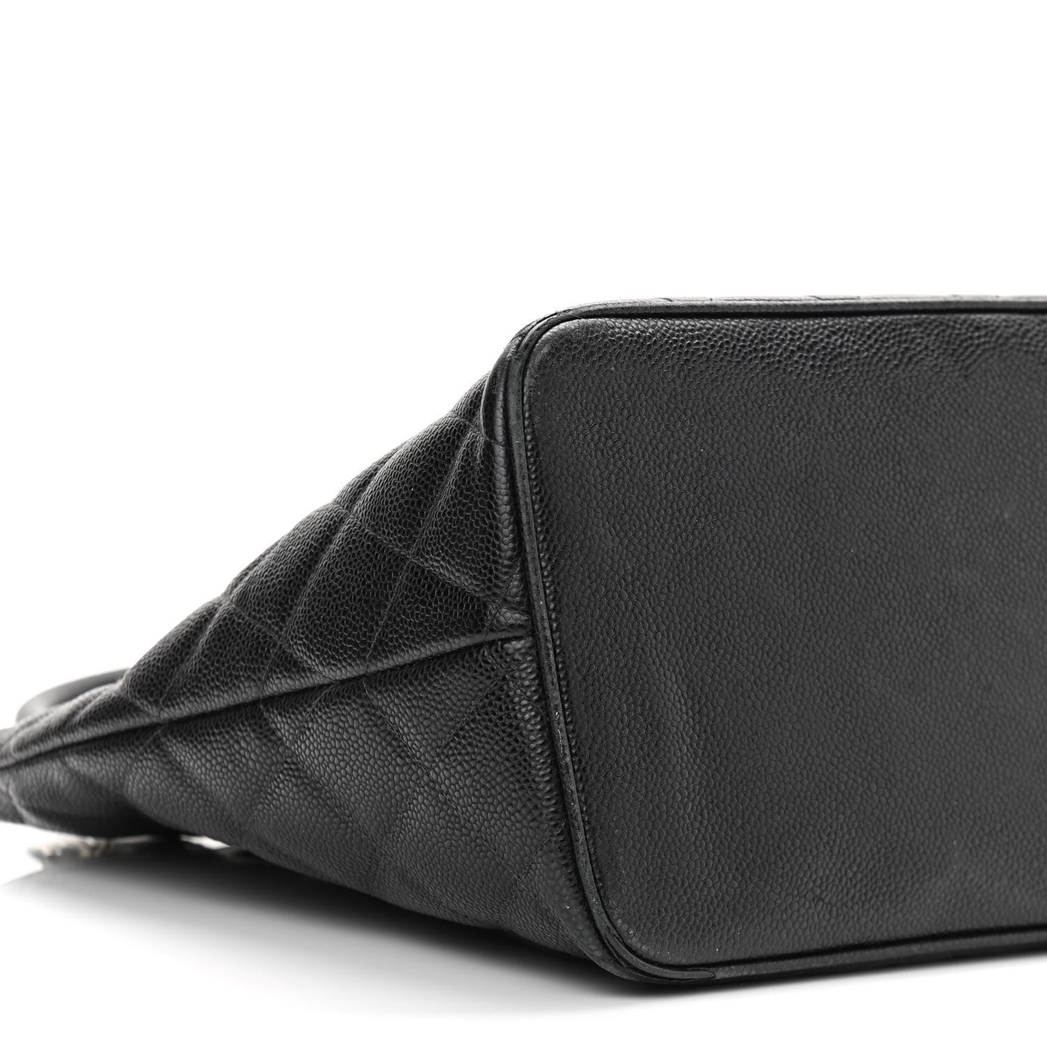 Chanel Caviar Quilted Medallion Tote Black 13 of 14
