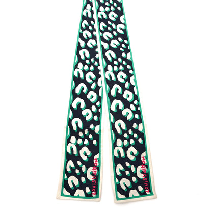 Louis Vuitton Silk Leopard Bandeau Blue Infini 2 of 3