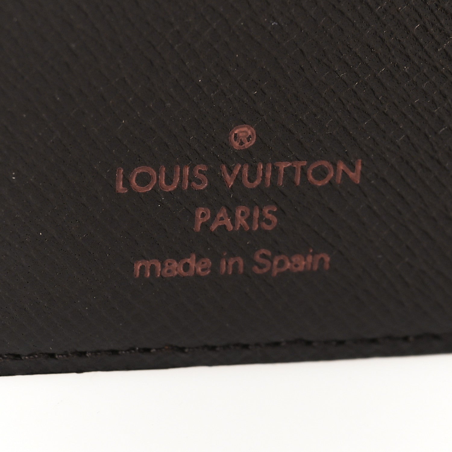 Louis Vuitton Damier Ebene Checkbook Cover Wallet 6 of 8