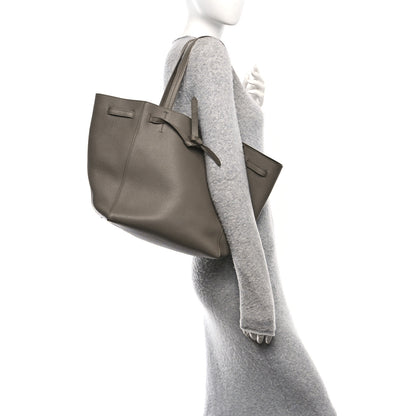 Celine Soft Grained Calfskin Small Belt Cabas Phantom Taupe 3 of 10