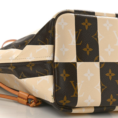 Louis Vuitton Monogram Rayures Neverfull MM 8 of 9