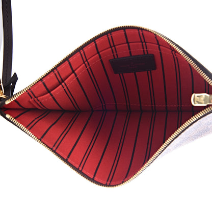 Louis Vuitton Damier Ebene Neverfull MM GM Pochette 5 of 7