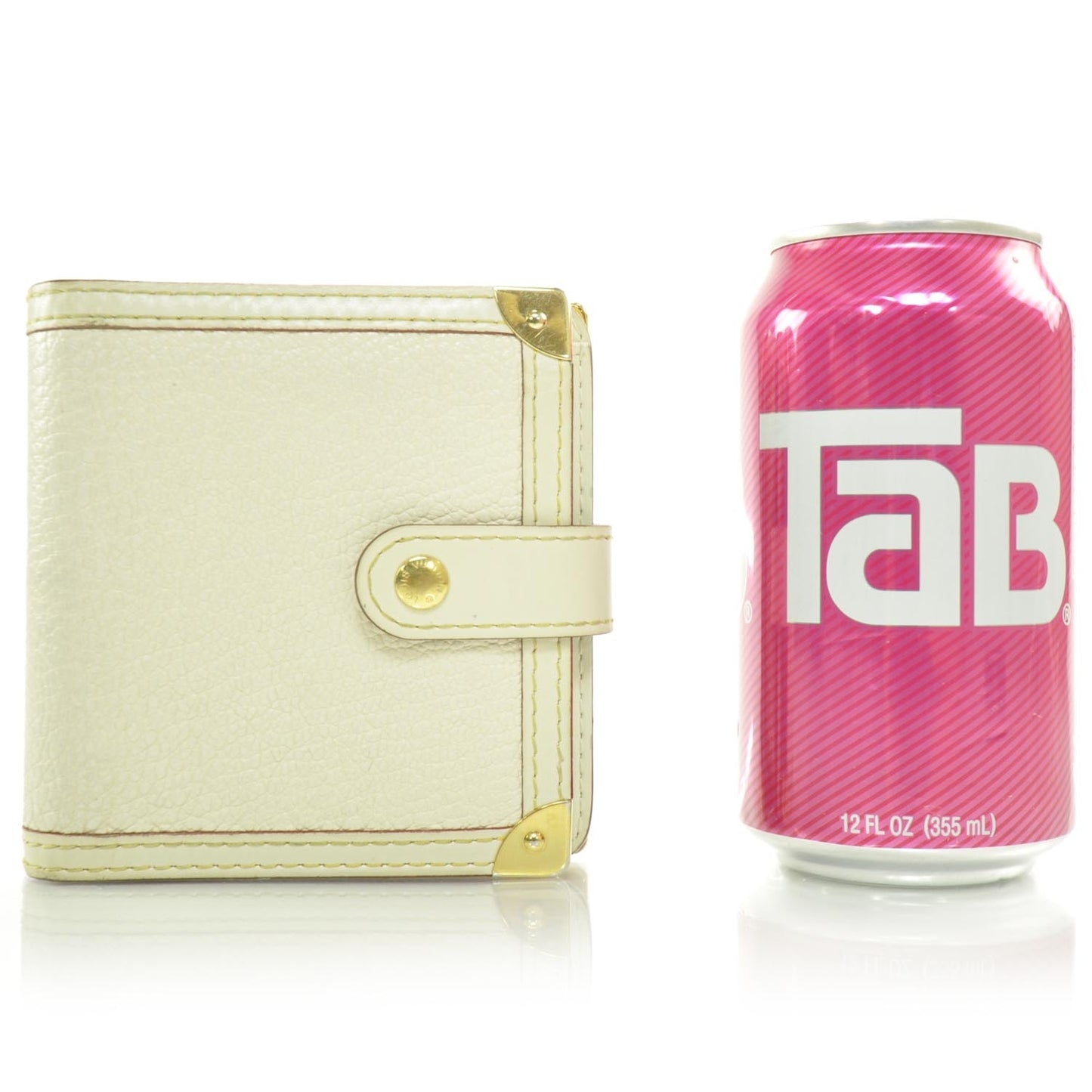 Suhali Compact Zipped Wallet White