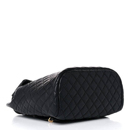 Chanel Lambskin Quilted Large Urban Spirit Backpack Black 4 of 10