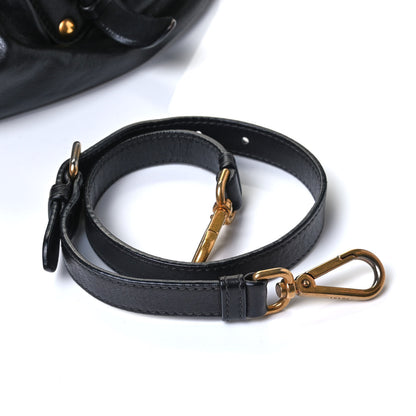 Prada Soft Calf Tote Black 5 of 7