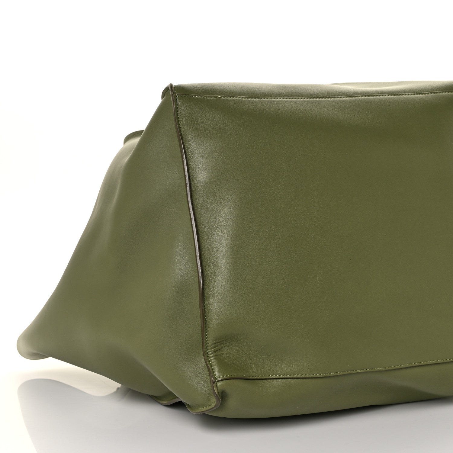 Celine Smooth Calfskin Medium Big Bag Green 6 of 7