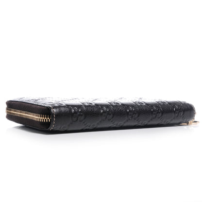 Gucci Guccissima GG Pierce Zip Around Wallet Dark Brown 4 of 7