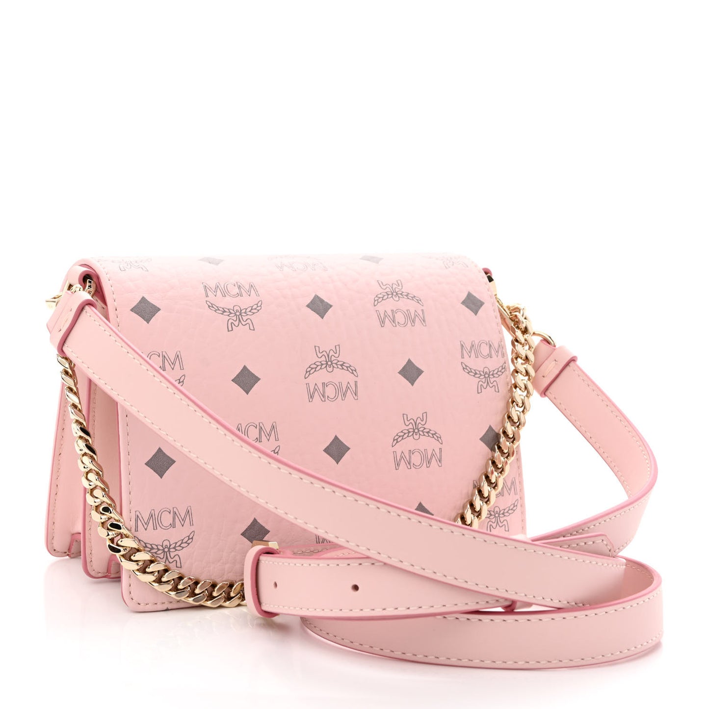 Visetos Mini Patricia Crossbody Bag Powder Pink