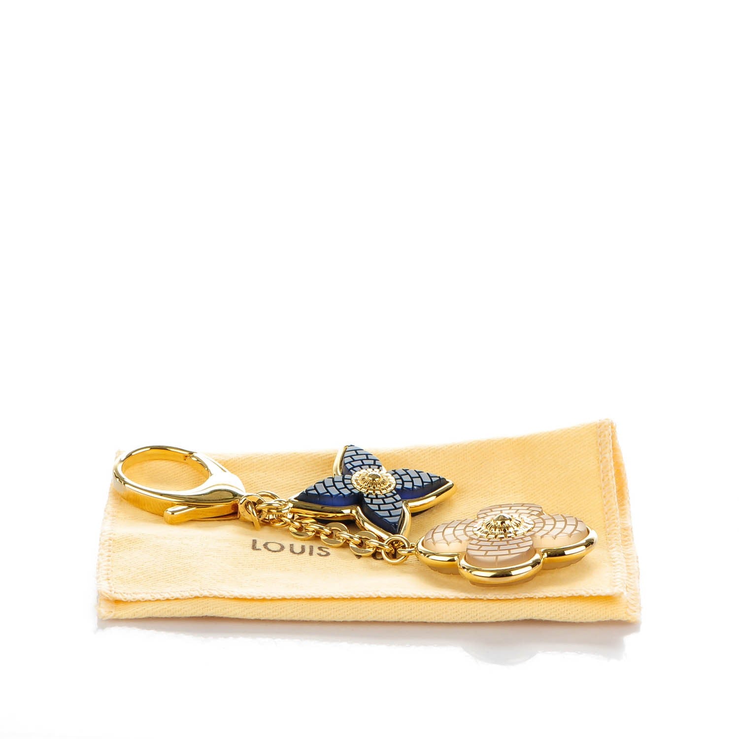 Louis Vuitton Mosaique Bag Charm Blue 5 of 5
