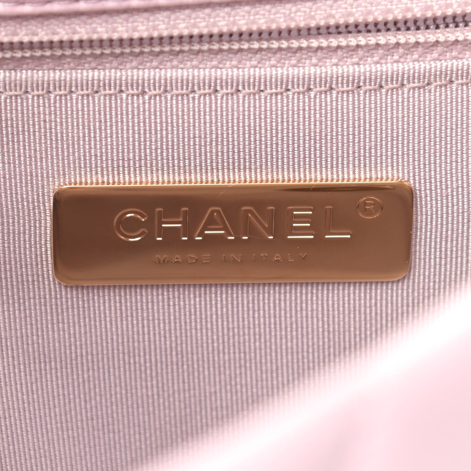 Chanel Lambskin Quilted Medium Chanel 19 Flap Light Pink 6 of 9