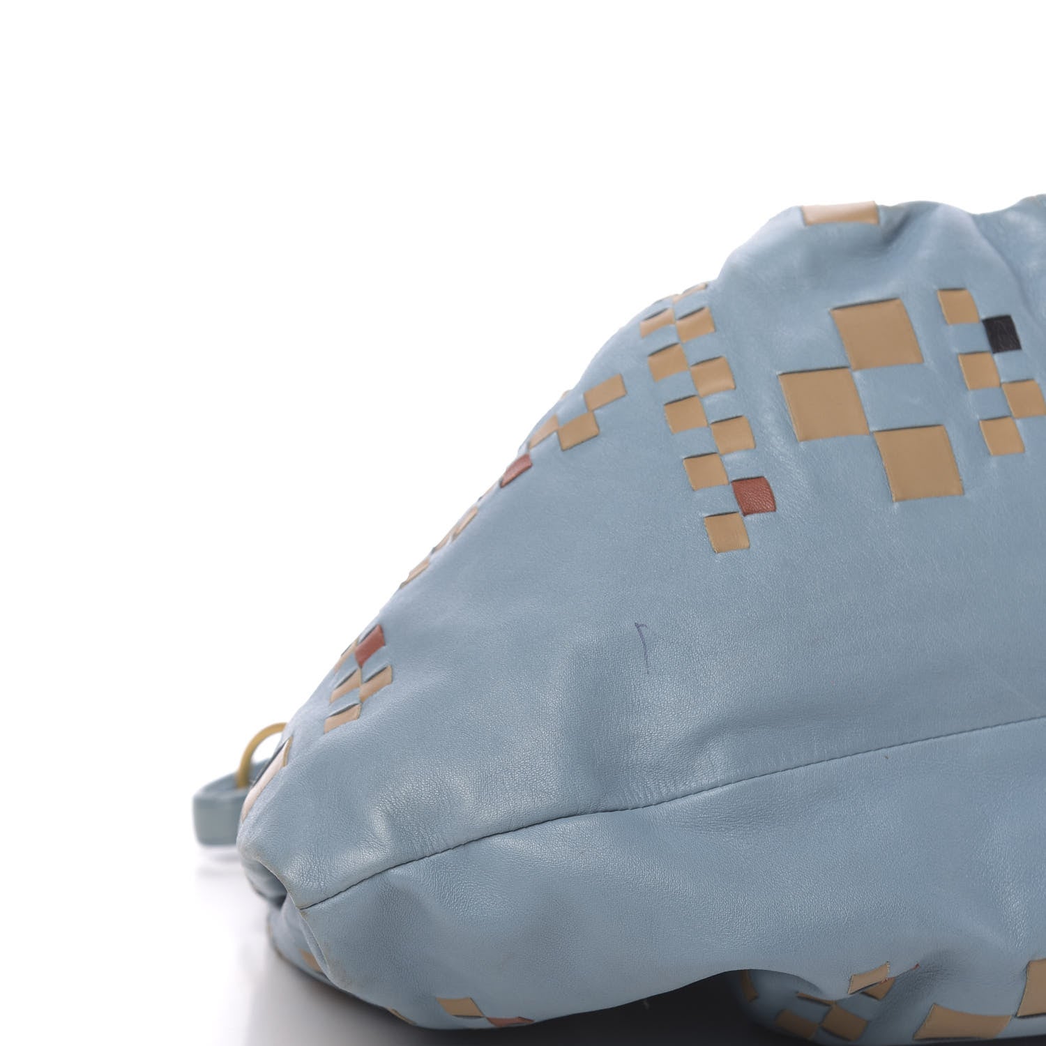 Bottega Veneta Nappa Intrecciato Aquilone Fortune Cookie Hobo Blue 10 of 12
