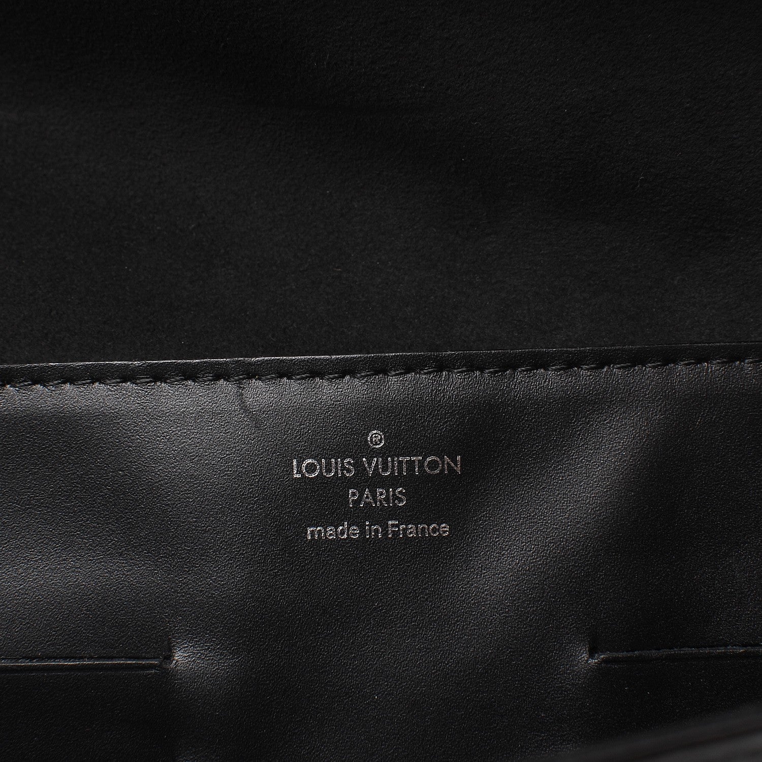 Louis Vuitton Epi Electric Pochette Iena Black 6 of 6