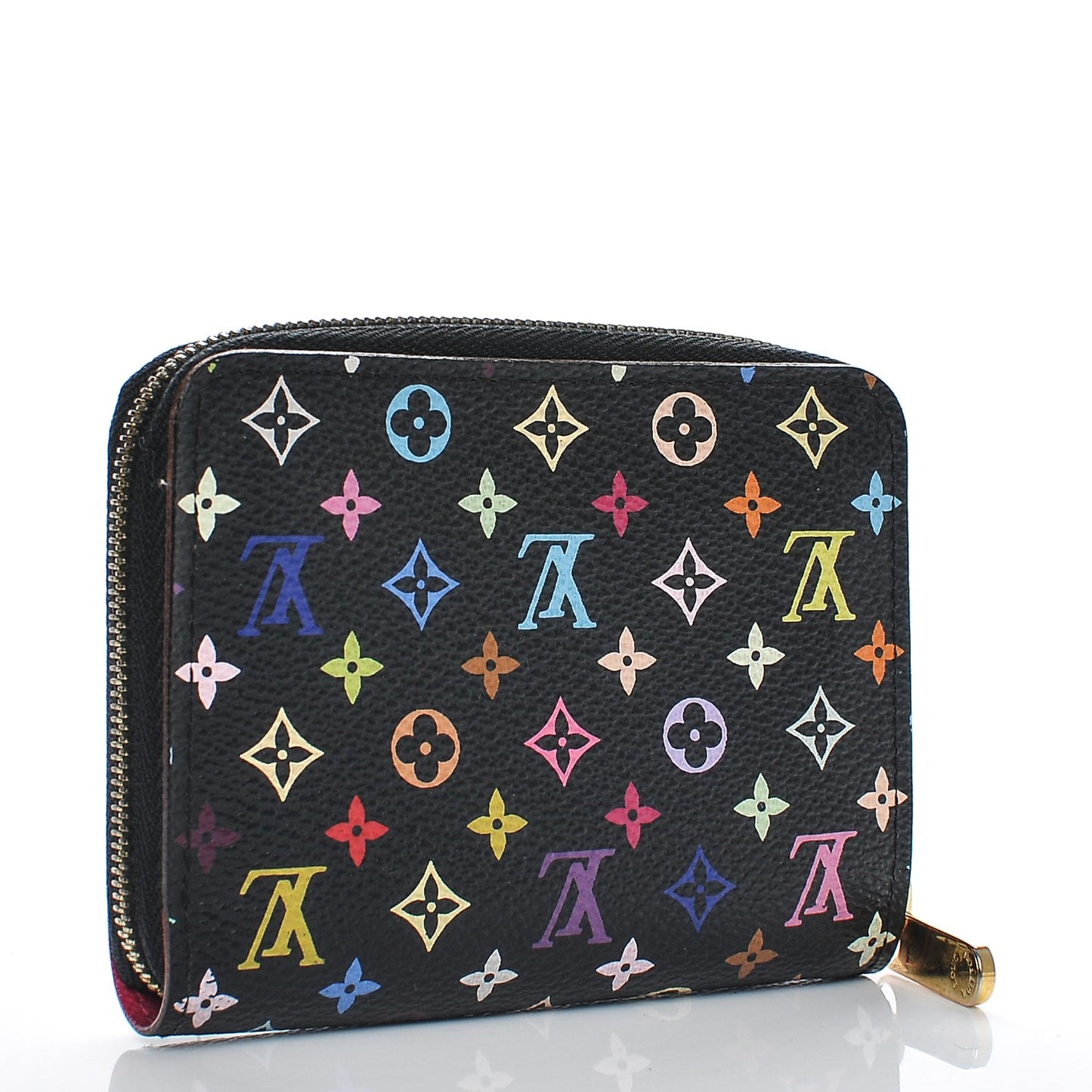 Monogram Multicolor Zippy Coin Purse Black Grenade