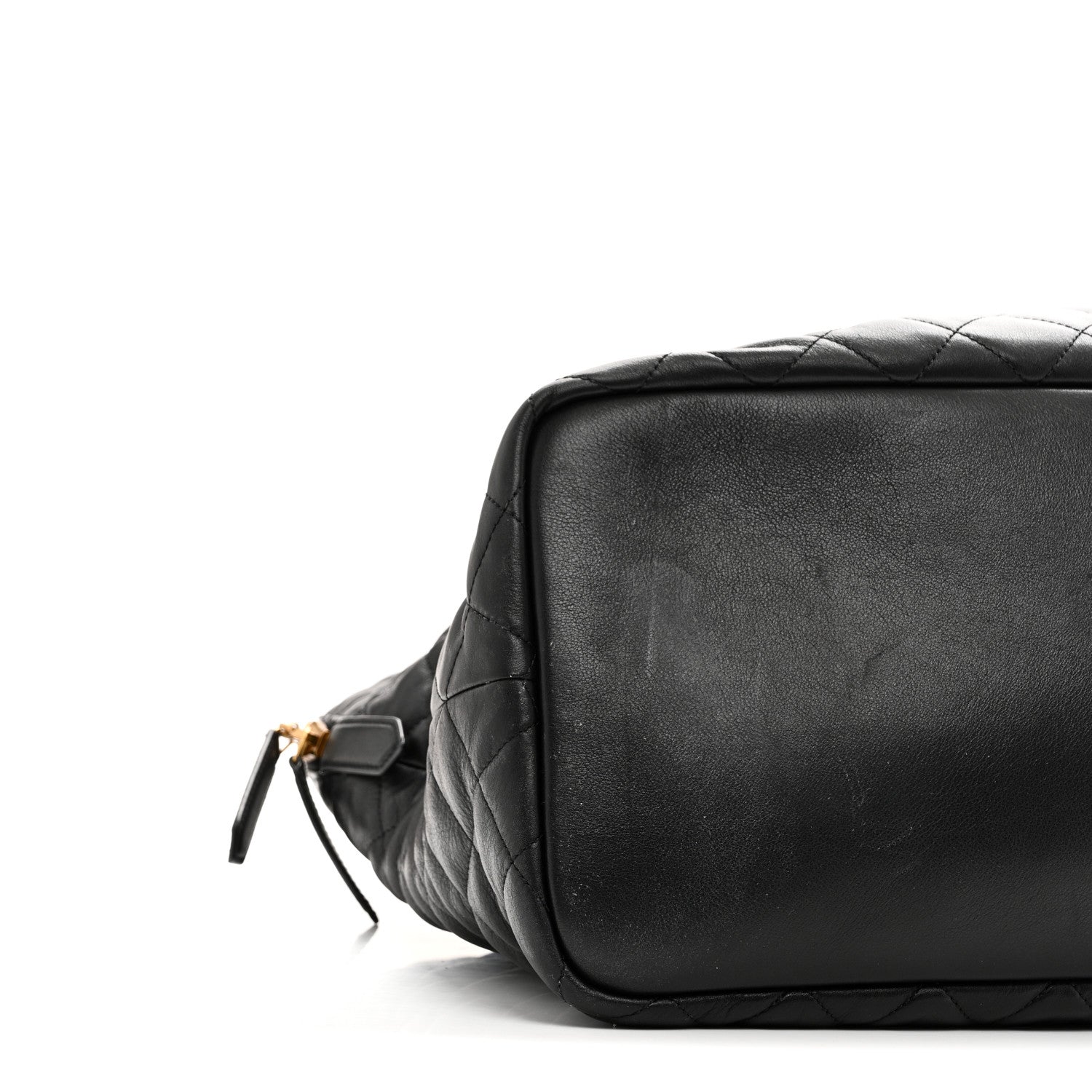 Saint Laurent Calfskin Quilted ES Giant Travel Bag Black 9 of 10