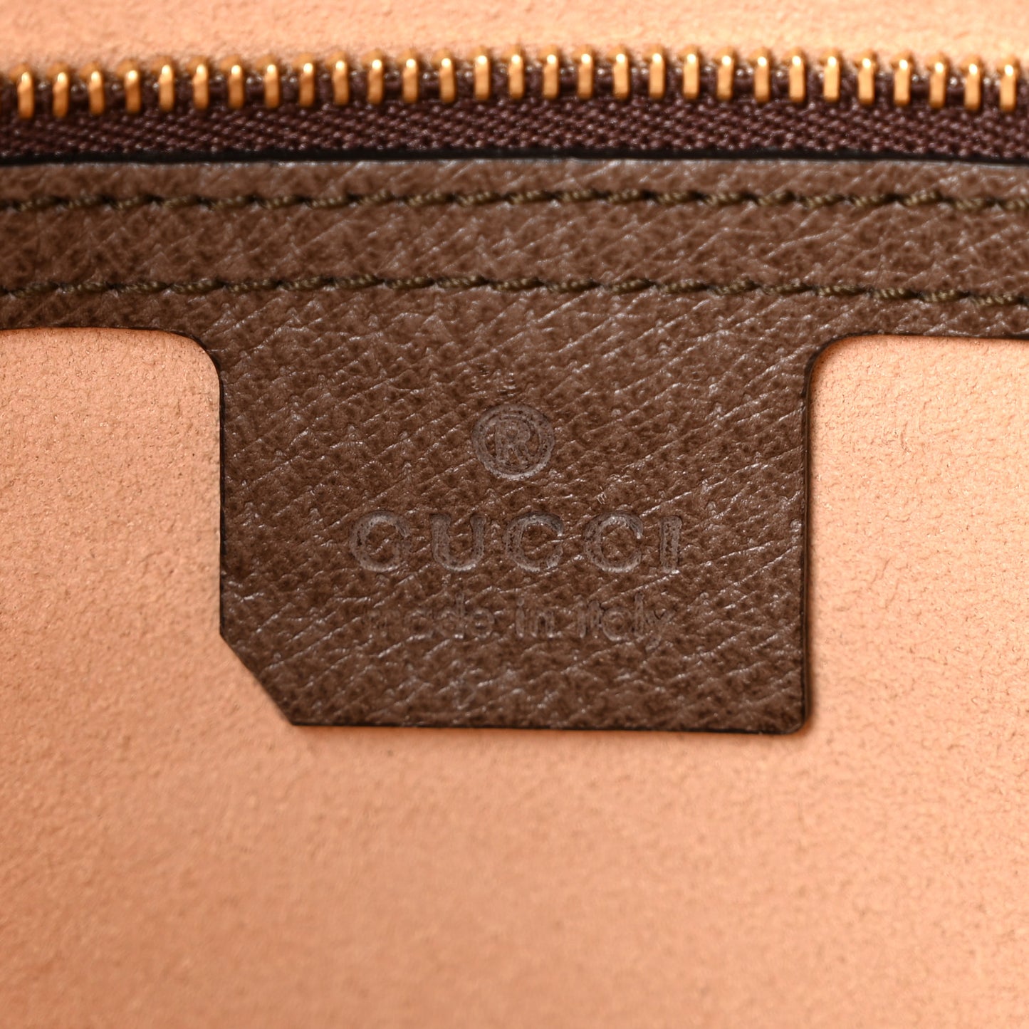 GG Supreme Monogram Web Medium Ophidia Tote Bag Brown
