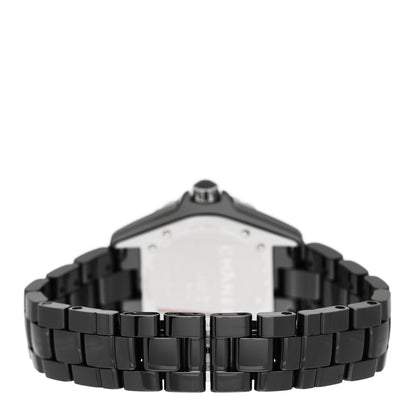 Chanel Stainless Steel Ceramic 38mm J12 Automatic Watch Black 3 of 5