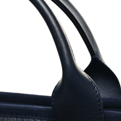 Chanel Denim Medium Deauville Tote Dark Blue 12 of 12