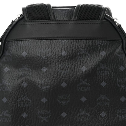 MCM Visetos Medium Stark Backpack Black 13 of 13