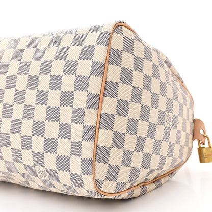 Louis Vuitton Damier Azur Speedy 30 10 of 12