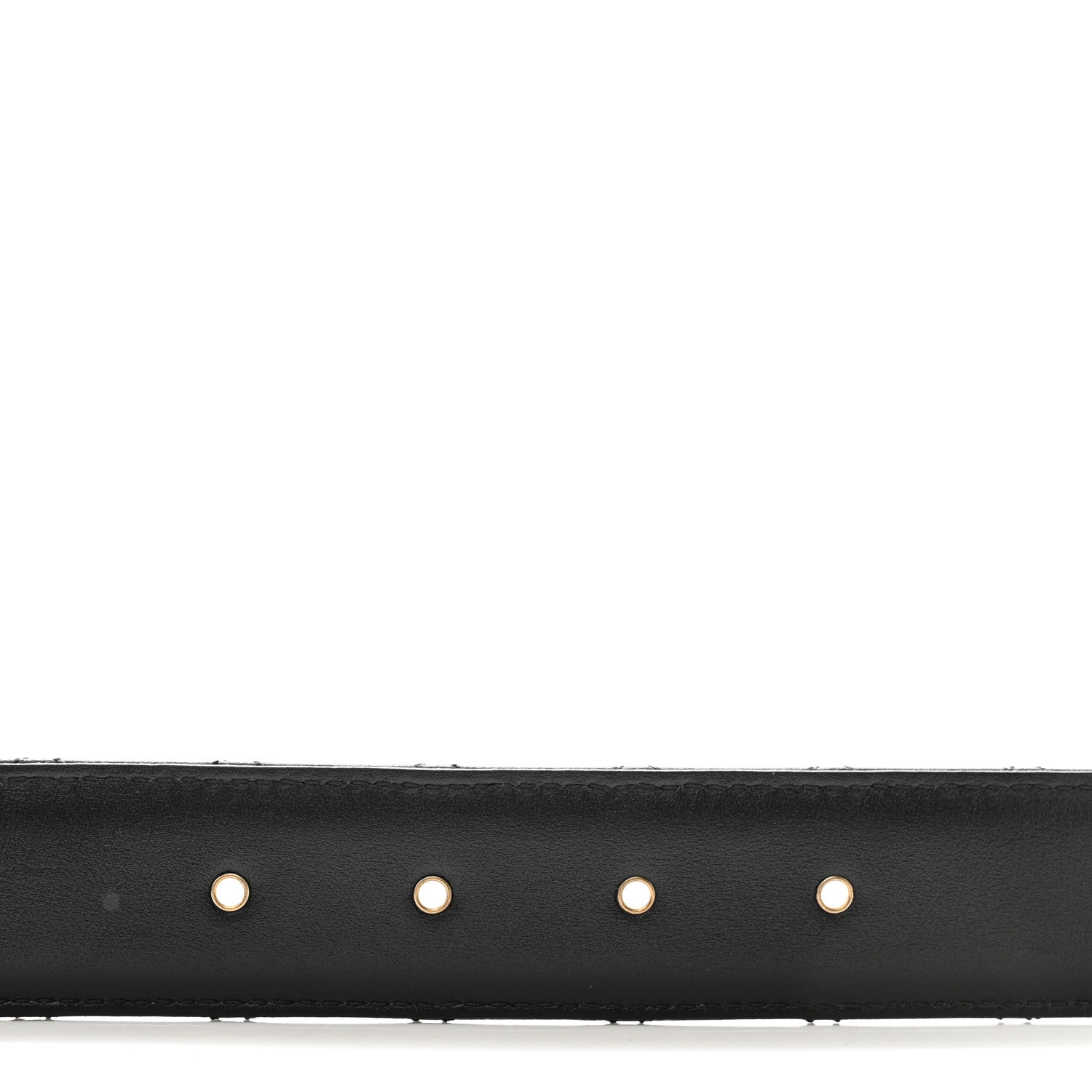 Chanel Calfskin Quilted CC Chain Belt 75 30 Black 4 of 7