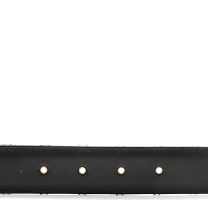 Chanel Calfskin Quilted CC Chain Belt 75 30 Black 4 of 7