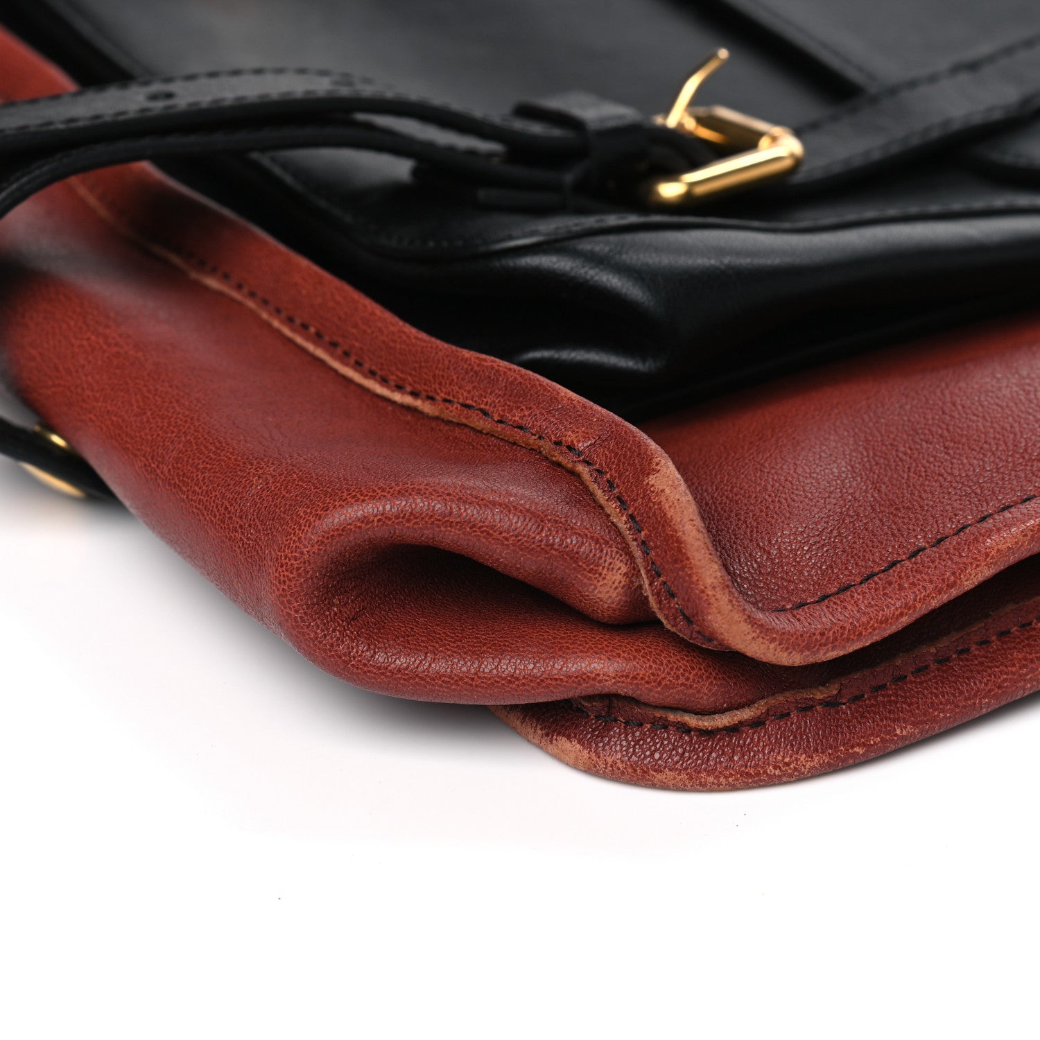Chloe Calfskin Pocket Shopper Tote Holly Berry 6 of 13