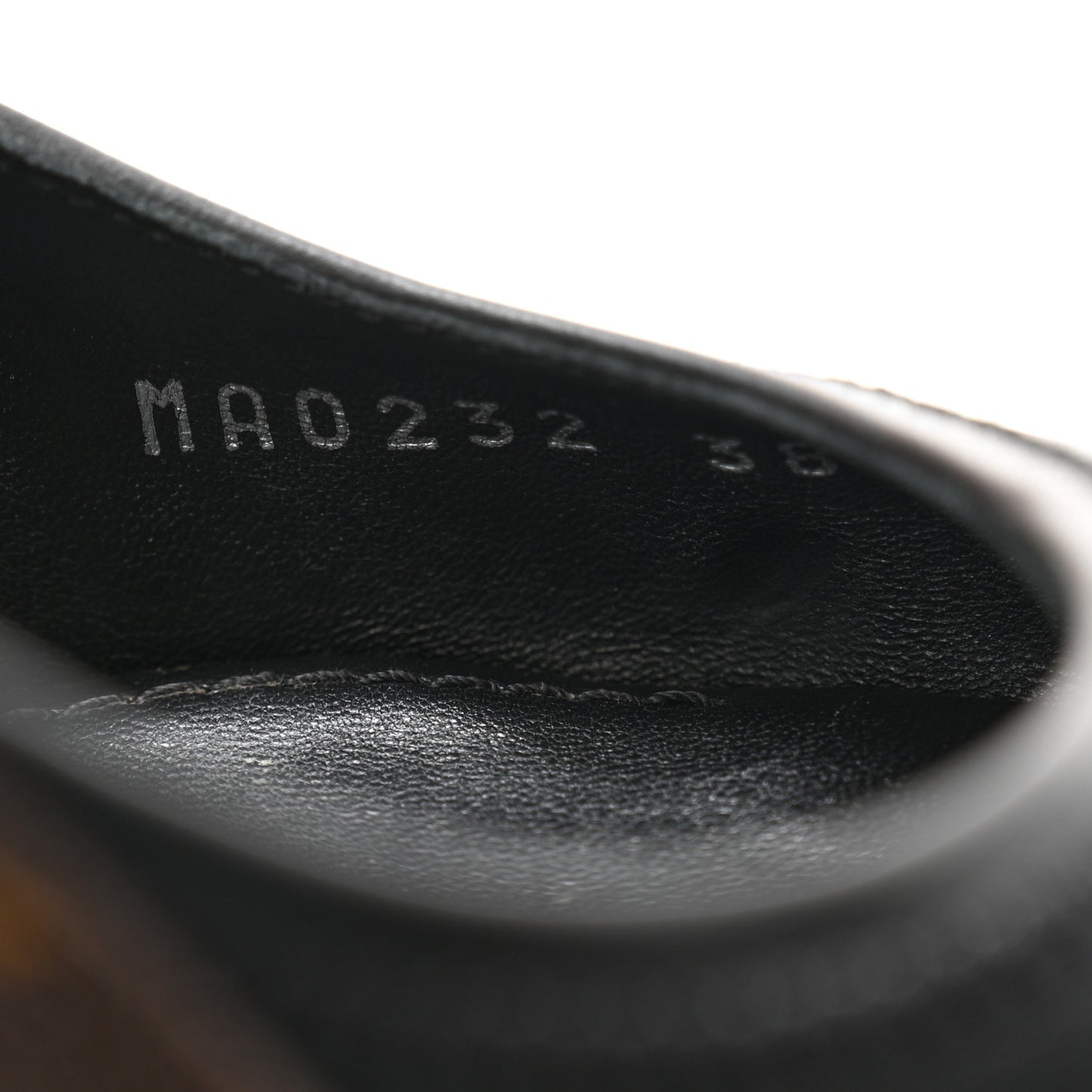 Patent Monogram Archlight Slingback Pumps 38 Black