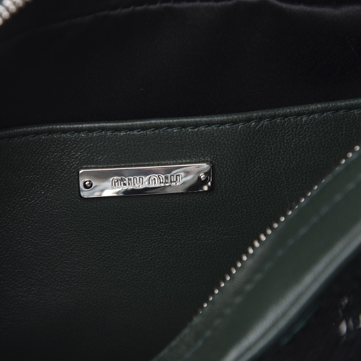 Paillettes Sequin Chain Camera Bag Smeraldo