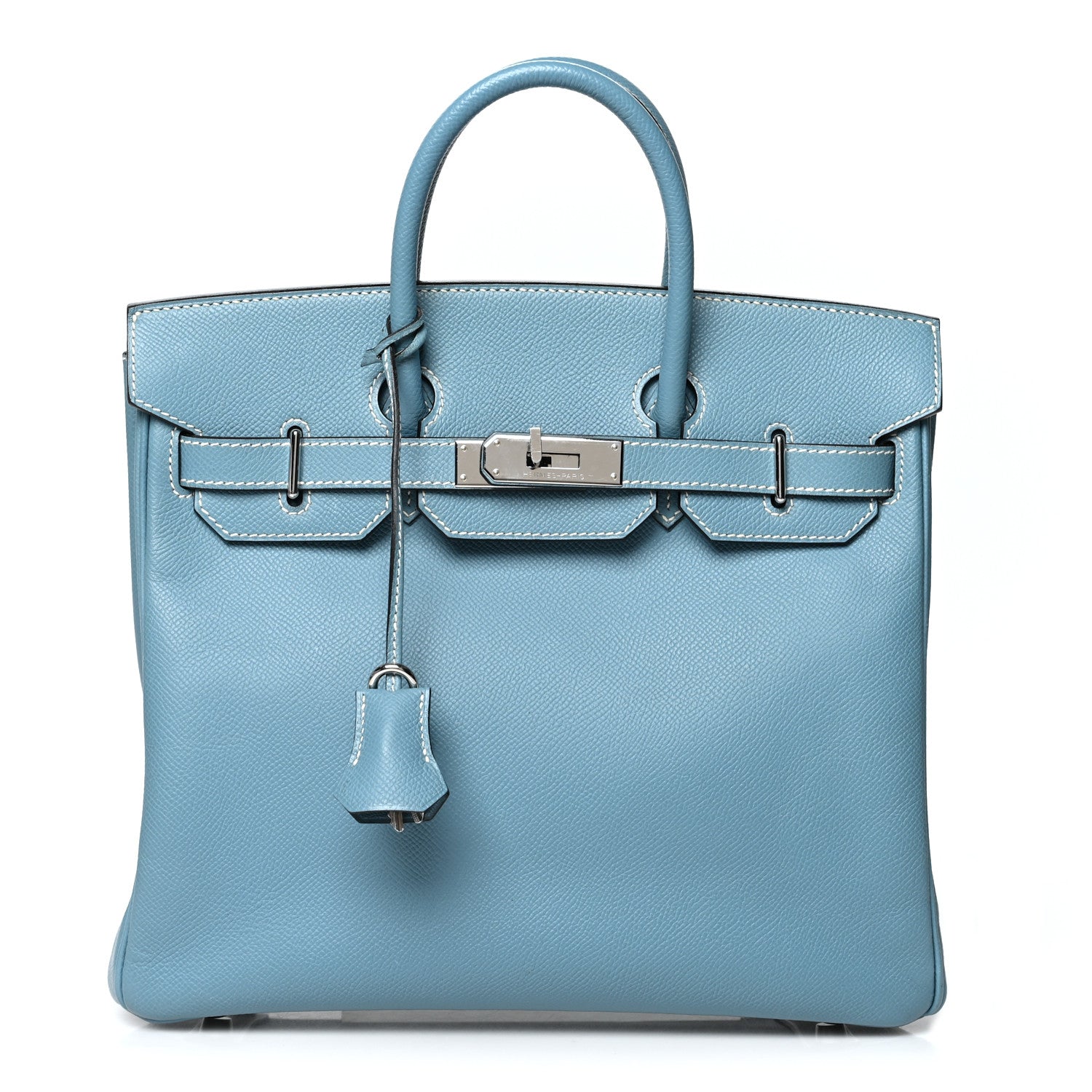 Hermes Epsom HAC Birkin 28 Blue Jean 1 of 11