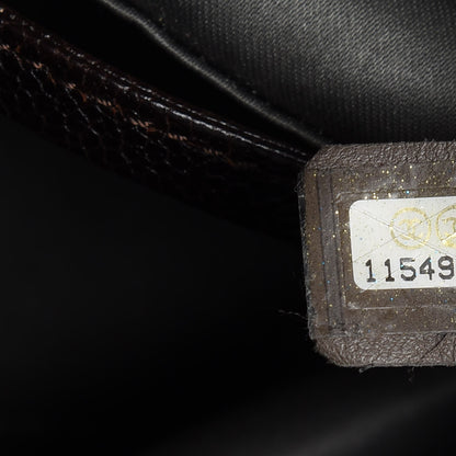 Chanel Glazed Caviar Pocket In The City Tote Brown 7 of 7