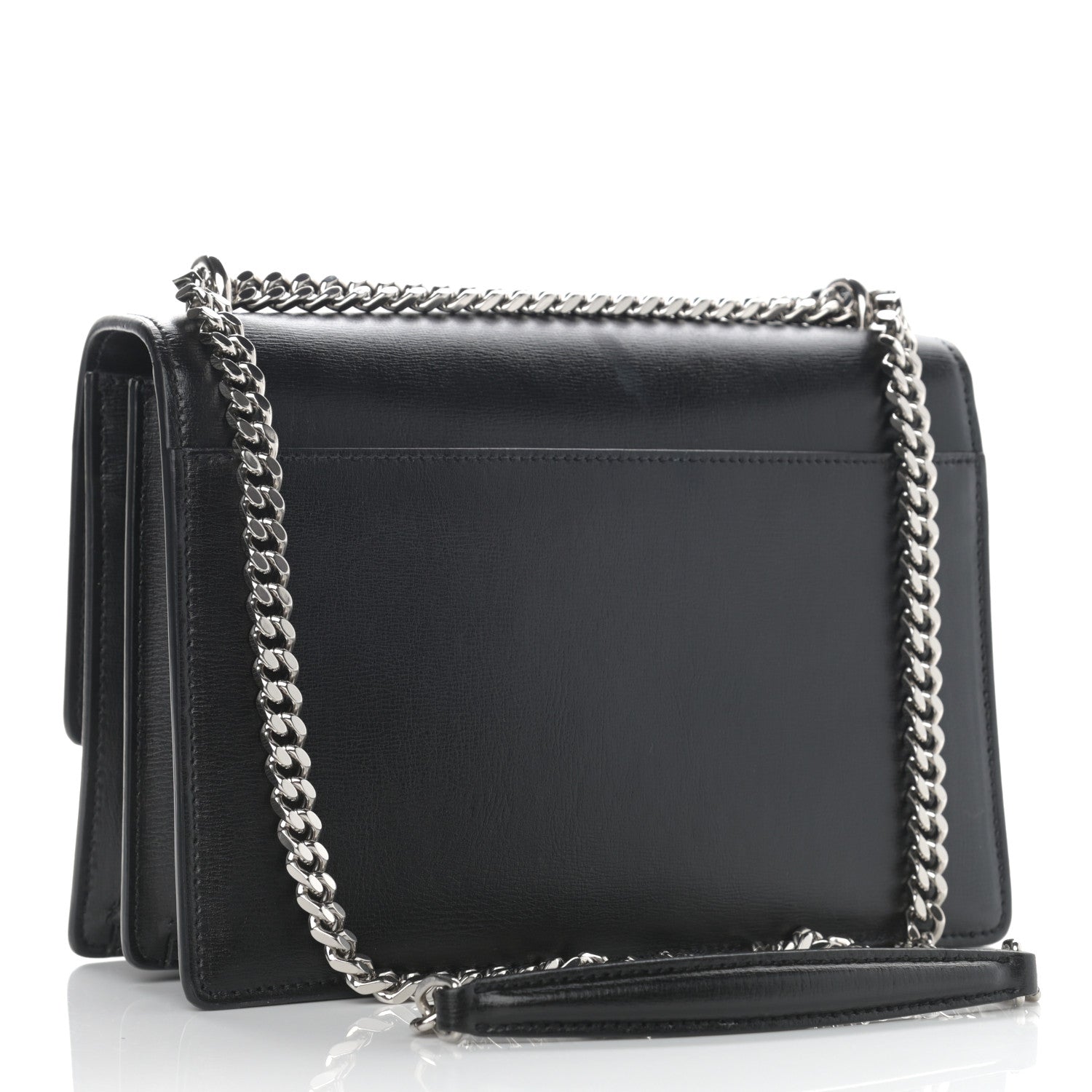Saint Laurent Calfskin Large Monogram Sunset Black 2 of 13
