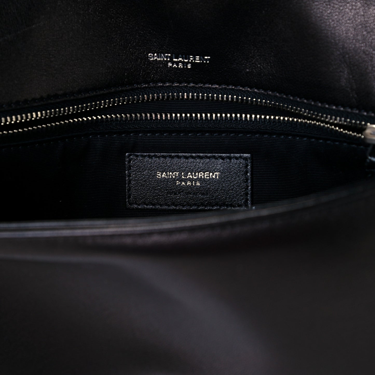Lambskin Matelasse Monogram Kate 99 Black