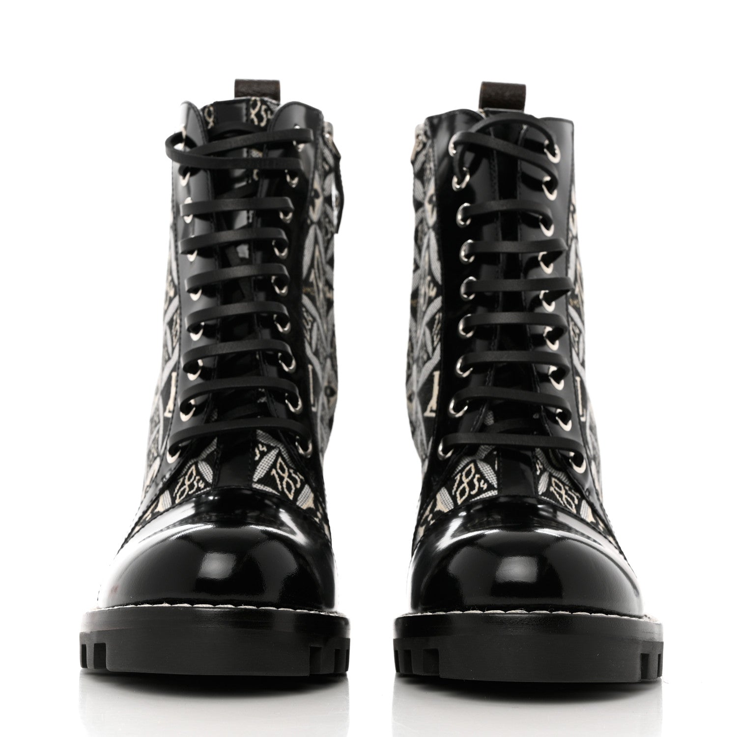 Louis Vuitton Since 1854 Star Trail Ankle Boots 38.5 Black 2 of 8
