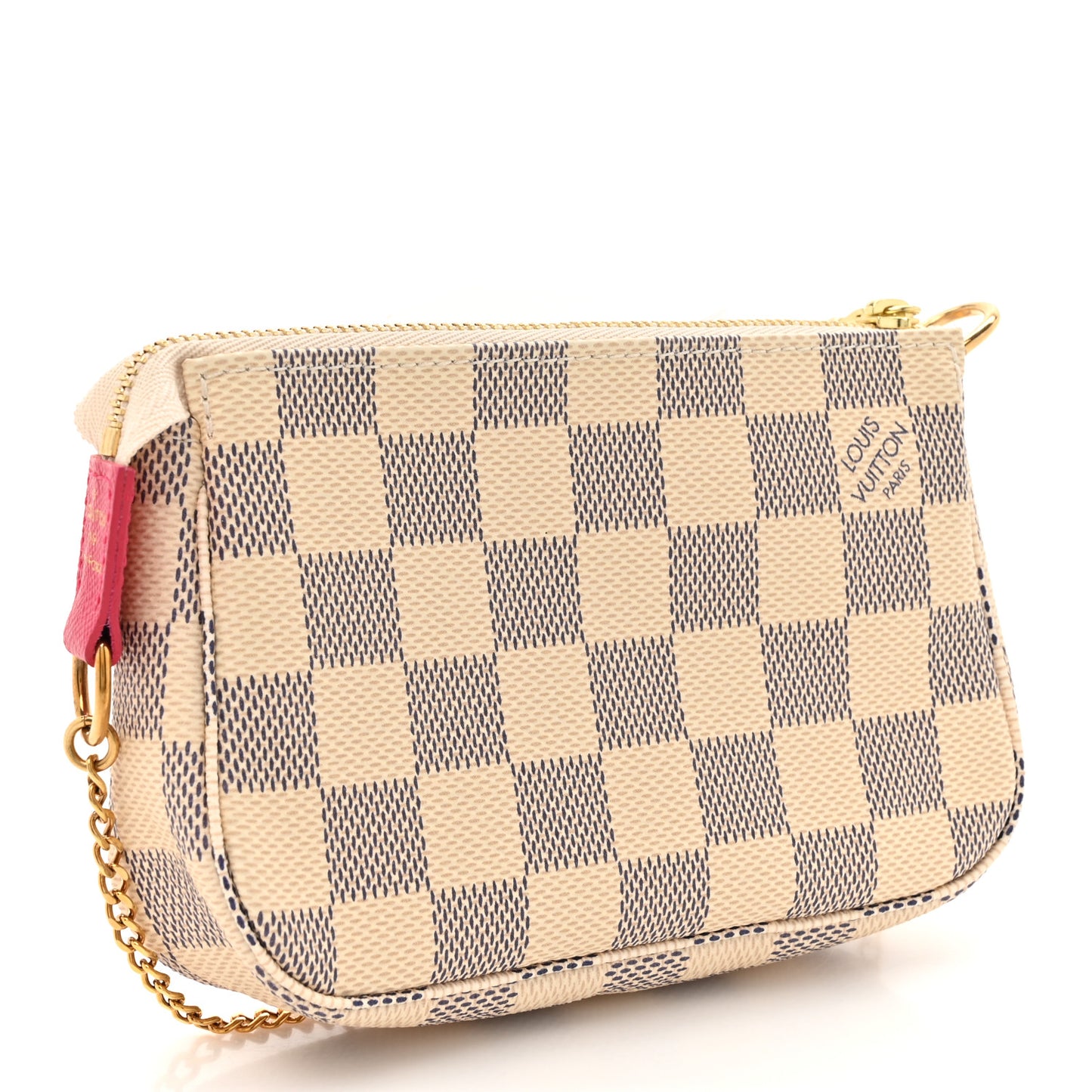 Damier Azur 2015 Christmas Animation Mini Pochette Accessories