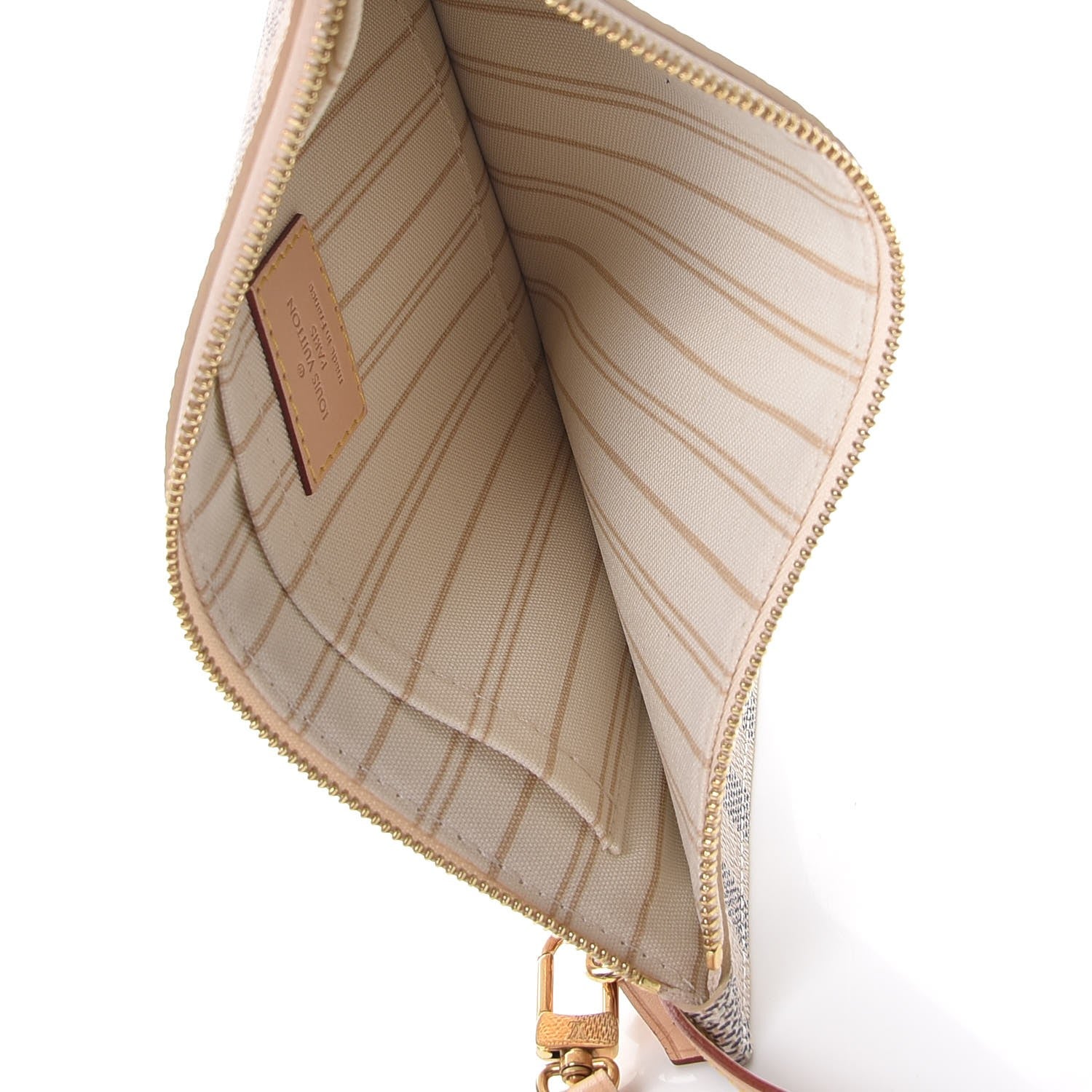 Louis Vuitton Damier Azur Neverfull MM GM Pochette 5 of 7